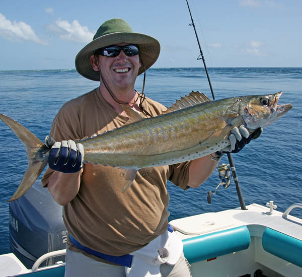 Jigging auf Shark Mackerel
